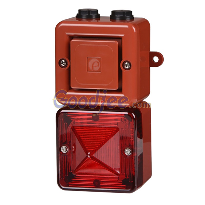 SONFL1XDC024MA0A1R/R e2s 声光报警器, 24 V 直流电源