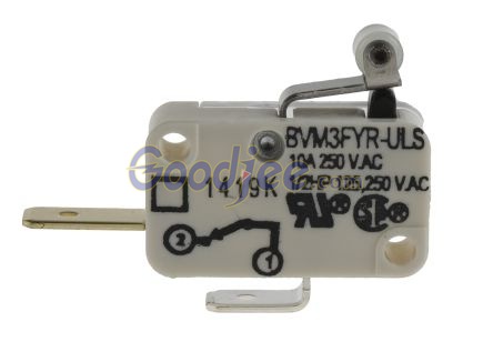 思博BVM3FYR-ULS BVM3FYRULS 42681思博 微动开关, 滚轮短杠杆