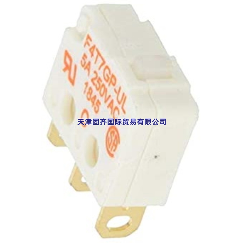 Johnson Electric 德昌电机 F4T7GPUL 微动开关, 柱塞类型, 5A250VAC