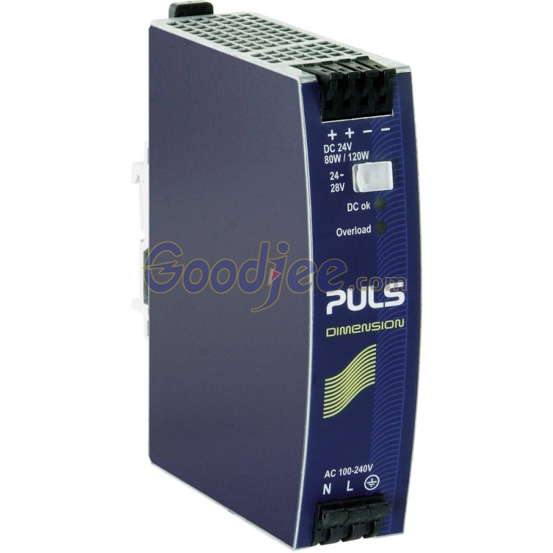 普尔世PULS QS5.241-A1导轨电源输出24V5A120W输入100-240V