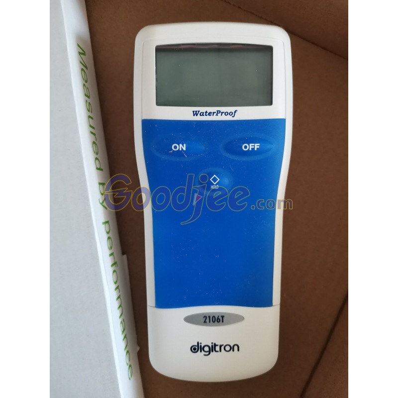 Digitron 2106T 2106T7数字温度计 食品工业400度 支持T型探头配套探头T0234L