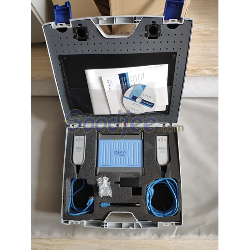 PicoScope 4444 PQ073 standard kit  带 PicoConnect 44111无源差分电压探针的差分示波器和一个TA271 单端 D9-BNC 适配器