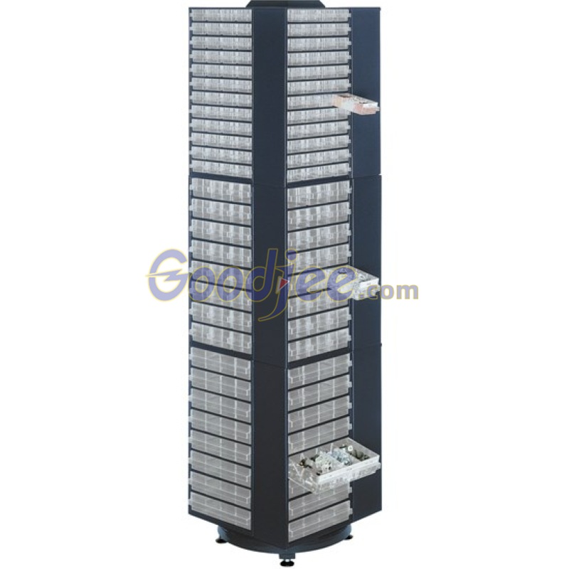 Raaco137447 蓝色机柜转盘,钢外框680x1760x680mm