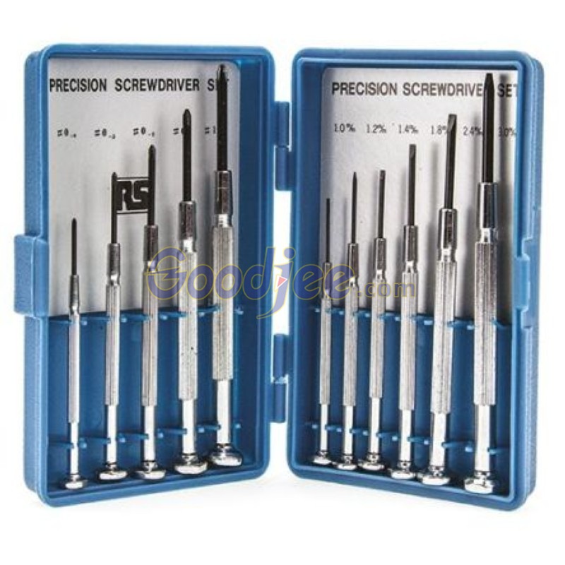 RS PRO 537-883螺丝刀套装, 11件多批头SYNTHE SIZE TOOL SET