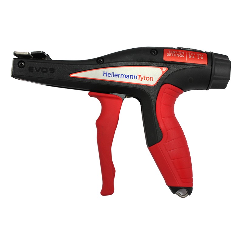海尔曼太通EVO9SP尼龙扎带枪手动快速捆绑工具紧线钳拉紧束线枪