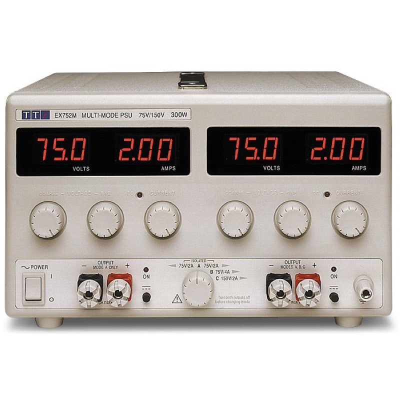 Aim-TTi EX752M双通道直流电源输出0-75V2A4A300W