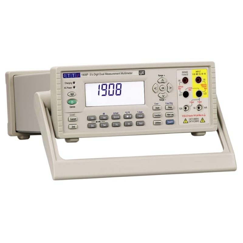 Aim-TTi 1908台式万用表, 交流电流测量10A 电流​​电压通断二极管