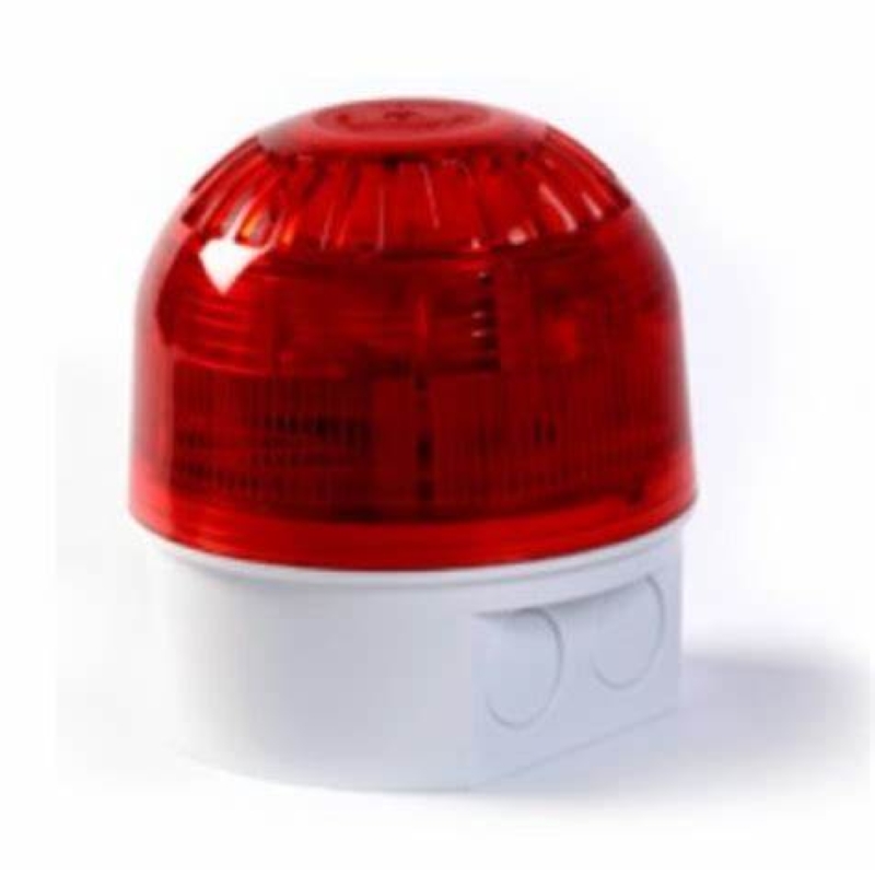 PSC-0029 Klaxon 声光报警器17-60V直流 红色IP65直流 106dB