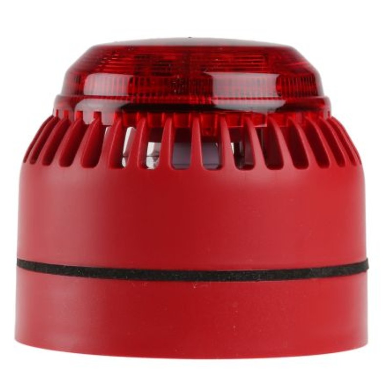 ROLP/RL/R/S Eaton Fulleon 声光报警器 红色灯罩 101dB, 闪光光效