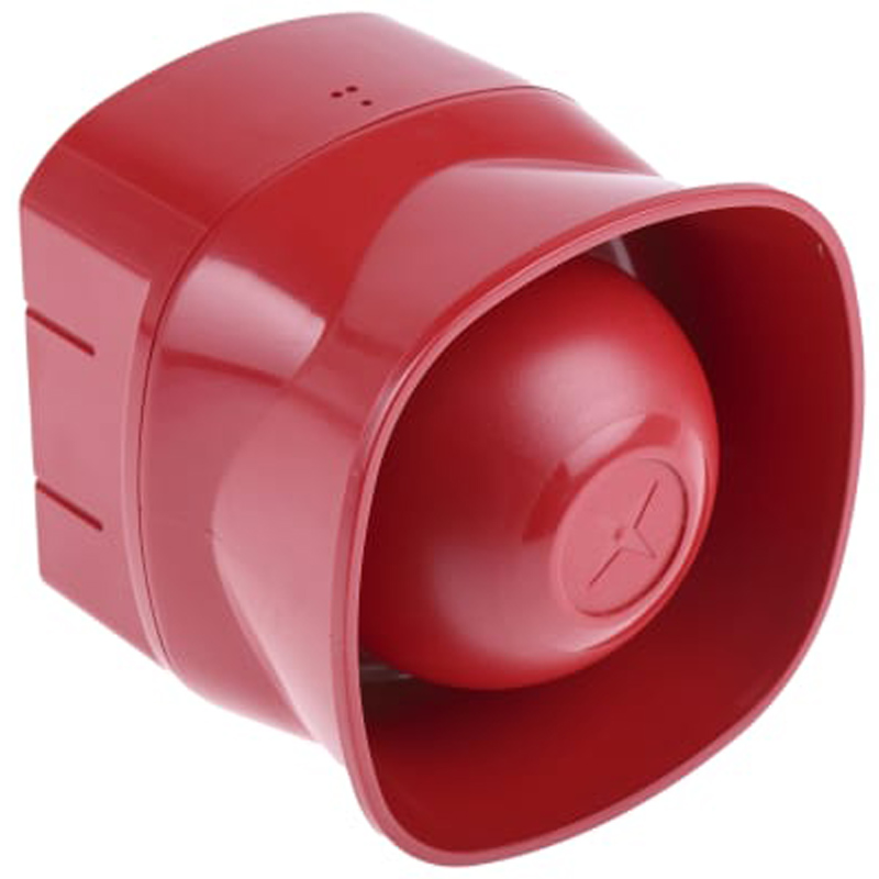 Eaton SY/HO/R电子报警器,9-28v直流电源,红色外壳,32音调