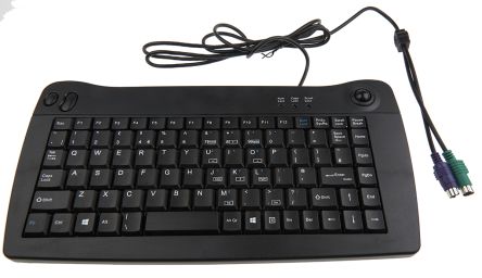 136-9674 PS接口 RS PRO 5010工控键盘 ACK-5010 轨迹球工业键盘PS2