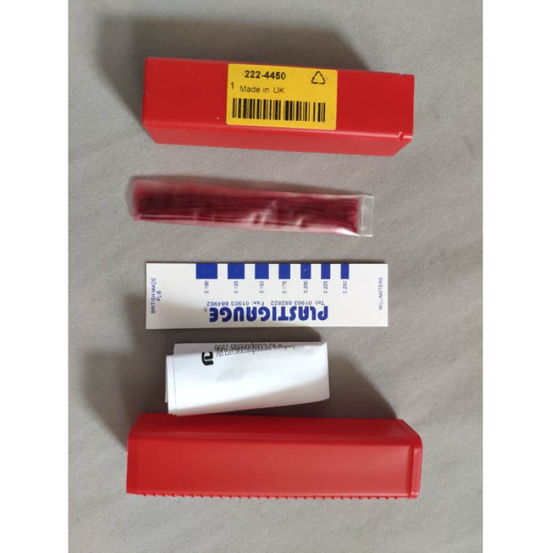 RS PRO PLASTIGAUGE 0.1-0.25mm PL-B塞尺汽车曲轴测隙规222-4450