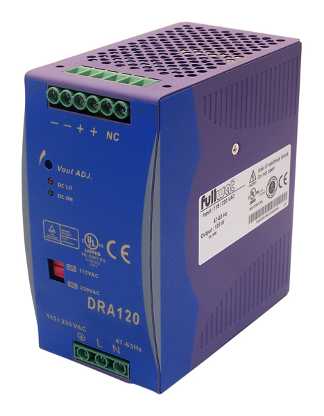 台湾勤发 DRAN120-24A 导轨电源替代停产的DRA120-24SSA